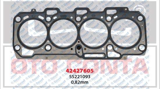 OTOCONTA 42427605 Silindir Kapak Contasi Mls Deliksiz Linea-Bravo-Doblo 1.6jtd 0.82 Mm  ####